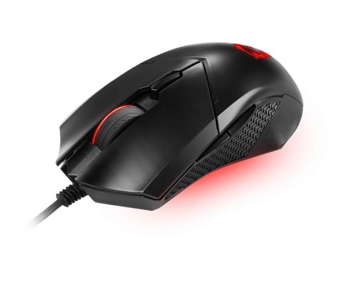 Миша MSI Clutch GM08, Red, USB-A, чорний