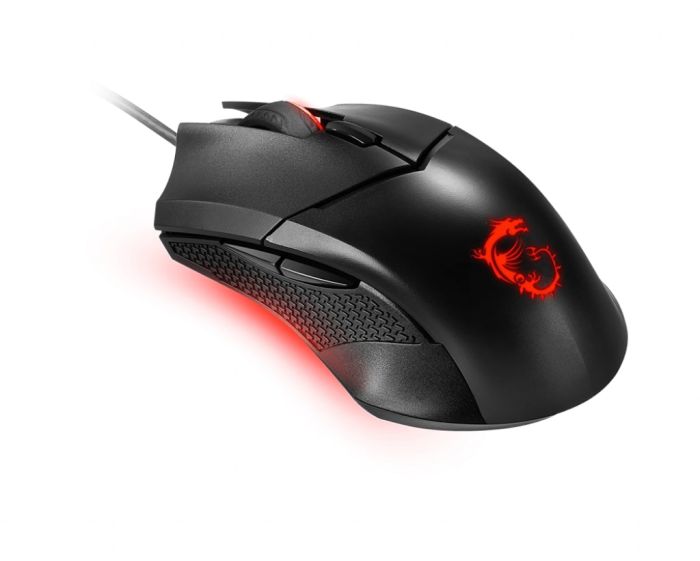 Миша MSI Clutch GM08, Red, USB-A, чорний