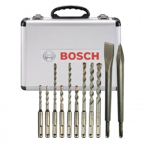 Набір свердел та зубил Bosch Professional SDS-plus, кейс, 11шт