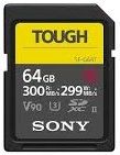 Карта пам'яті Sony SDXC   64GB C10 UHS-II U3 V90 R300/W299MB/s Tough