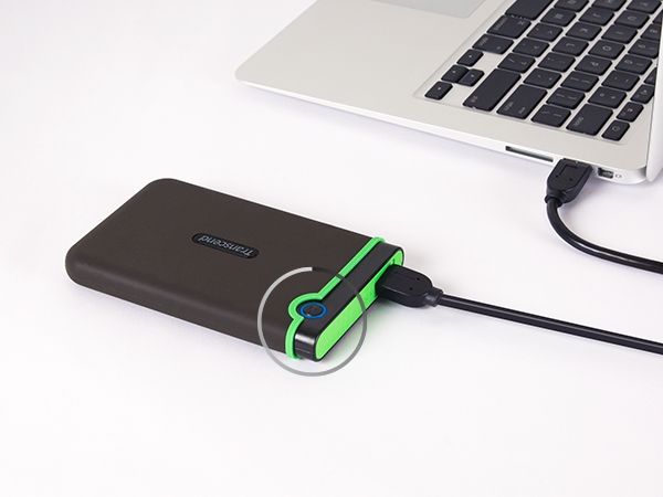 Портативный жесткий диск Transcend 4TB USB 3.1 StoreJet 25M3 Серый