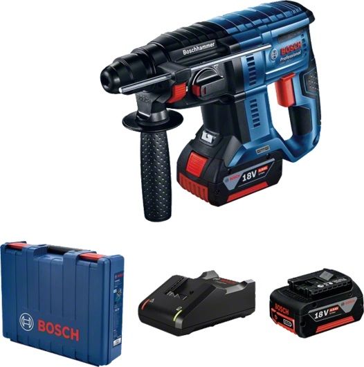 Перфоратор акумуляторний Bosch Professional GBH 180-LI SDS-Plus 18В акб 1x4А·год 2Дж 2.3кг