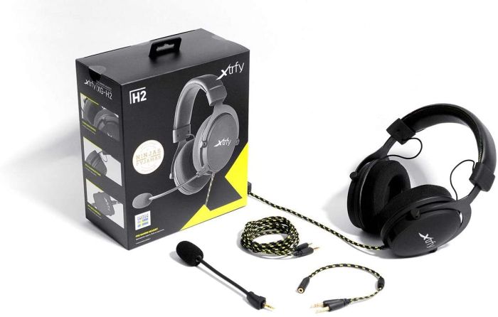 Гарнитура Xtrfy H2 3.5mm/USB Black