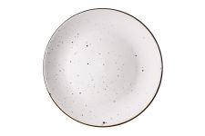 Тарілка десертна Ardesto Bagheria Bright white, 19см, кераміка, білий