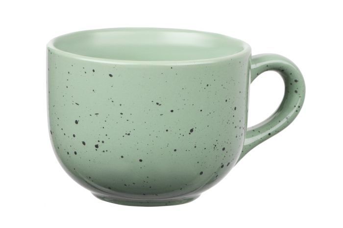 Чашка Ardesto Bagheria Pastel green, 480мл, кераміка, зелений