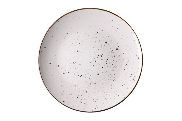 Тарелка обеденная Ardesto Bagheria Bright white, 26см, керамика, белый