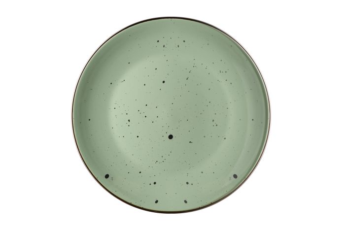 Тарелка обеденная Ardesto Bagheria Pastel green, 26см, керамика, зеленый