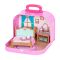 Игровой набор Li'l Woodzeez Кейс, спальня с аксессуарами,  фиолетовый