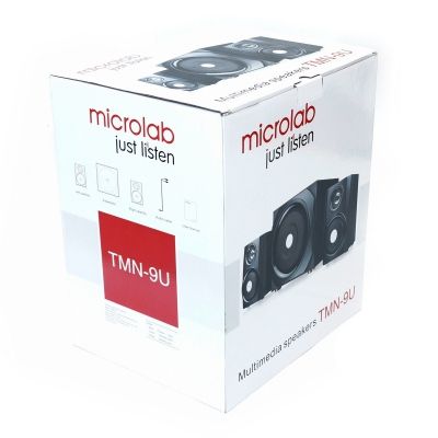 Акустическая система MICROLAB  2.1, 40W, mini-jack, USB, SD, черный Microlab TMN-9U