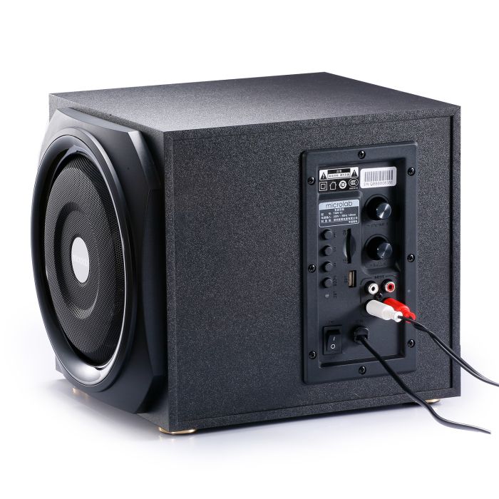 Акустическая система MICROLAB  2.1, 40W, mini-jack, USB, SD, черный Microlab TMN-9U
