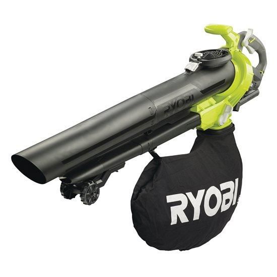 Воздуходув-пылесос садовый аккумуляторный Ryobi Max Power RBV36B 36В бесщеточный 238км/ч мешок 45л 4.4кг без АКБ и ЗУ