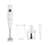 Блендер Tefal заглибний Dailymix 600Вт, 3в1, чаша-800мл, чопер-500мл, турборежим, білий