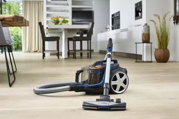 Пилосос Philips контейнерний 7000 series, 900Вт, конт пил -2л, НЕРА, турбощітка, синій