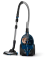 Пылесос Philips контейнерный 7000 series, 900Вт, конт пыль -2л, НЕРА, турбощётка, синий