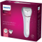 Эпилятор  Philips Epilator Series 8000 дисковый, аккумуляторный, пинцет.-32, влаж.+сух., насадок-5, бело-розовый
