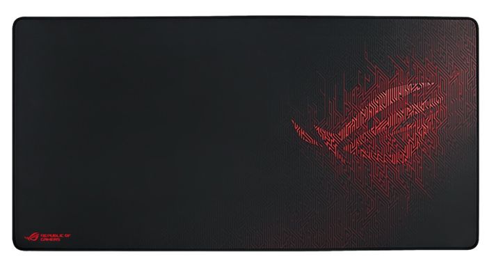Игровая поверхность ASUS ROG Sheath, Black Box, XXL (900x440x3мм), чёрно-красный
