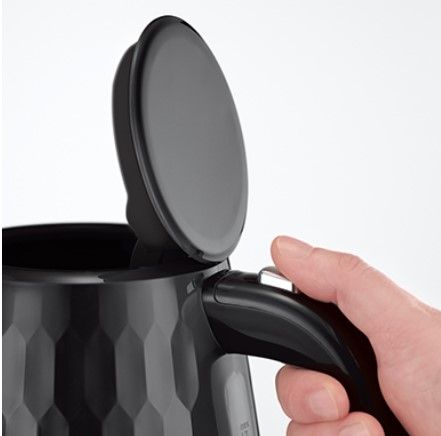 Электрочайник Russell Hobbs Honeycomb 1.7л, пластик, черный