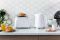 Тостер Russell Hobbs Honeycomb 850Вт, широкі слоти, пластик, білий