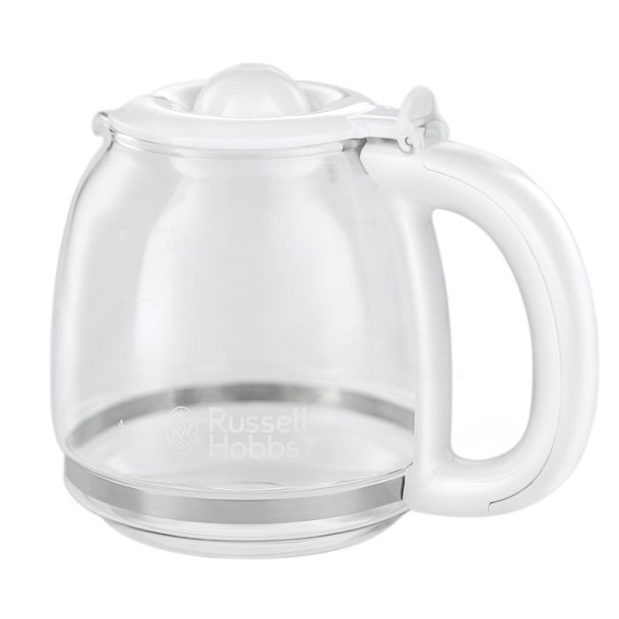 Кофеварка Russell Hobbs капельная Honeycomb 1.25л, молотый, белый