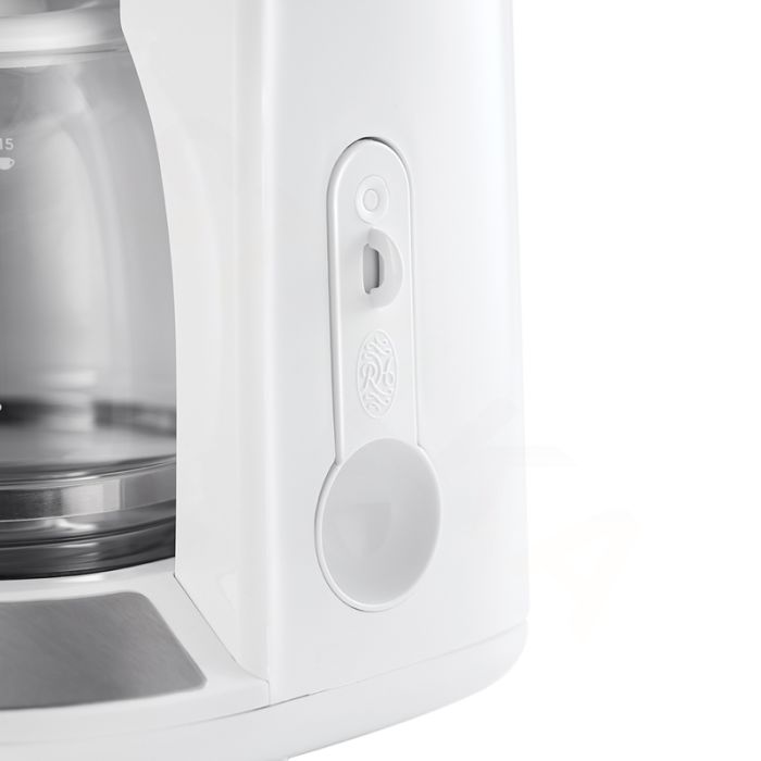 Кофеварка Russell Hobbs капельная Honeycomb 1.25л, молотый, белый