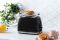 Тостер Russell Hobbs Honeycomb 850Вт, широкі слоти, пластик, чорний