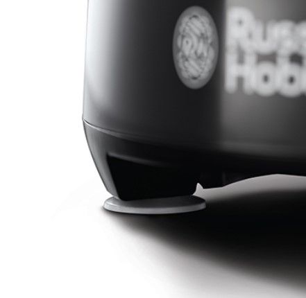 Кухонная машина Russell Hobbs Matte Black 600Вт, чаша-пластик, корпус-пластик, насадок-9, черный