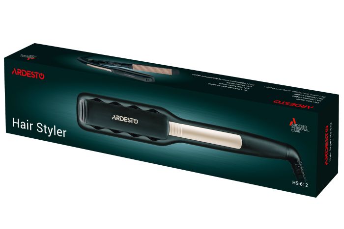 Плойка-гофре Ardesto , 65Вт, 110-215C, кераміка, чорний ARDESTO HS-612