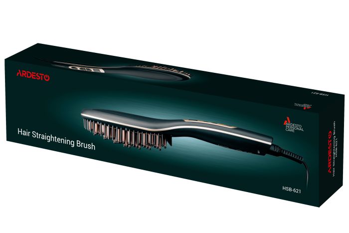 Щетка-выпрямитель  Ardesto , 70Вт, 80-200C, дисплей, керамика, черный ARDESTO HSB-621