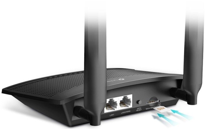 Маршрутизатор TP-LINK  N300, 4G/LTE, 1xFE LAN, 1xFE WAN TP-Link TL-MR100
