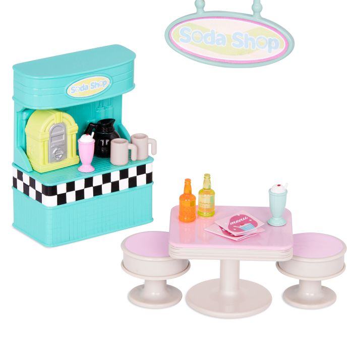 Набор аксессуаров Li'l Woodzeez Аксессуары для кафе