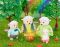 Набор фигурок Li'l Woodzeez Семья Овечек 4ед, книжка EN