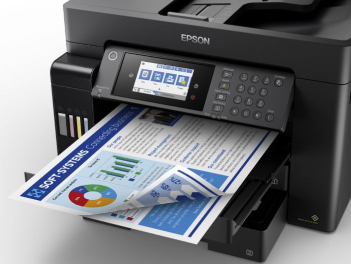 МФУ ink color A3 Epson EcoTank L15160 32_32 ppm Fax DADF Duplex USB Ethernet Wi-Fi 4 inks Pigment