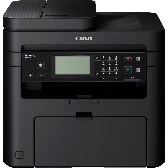 МФУ А4 ч/б Canon i-SENSYS MF237w c Wi-Fi (бандл с 2 картриджами)