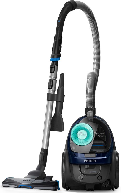 Пылесос Philips контейнерный 5000 series, 900Вт, конт пыль -1,5л, НЕРА, турбощётка, синий