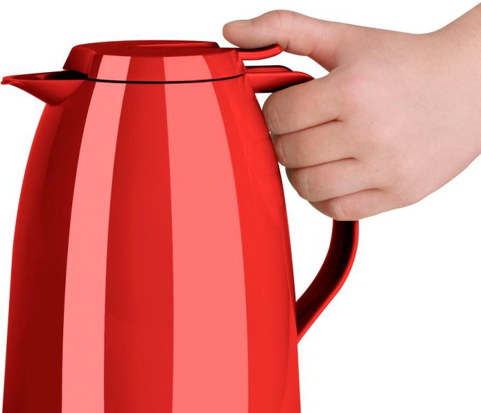 Термокувшин Tefal Mambo, 1500мл, t хол. 24ч, гор.12ч, пластик+стекло, красный