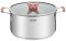Набор посуды Tefal Opti Space, 6 предметов, нержавеющая сталь, силикон, стекло