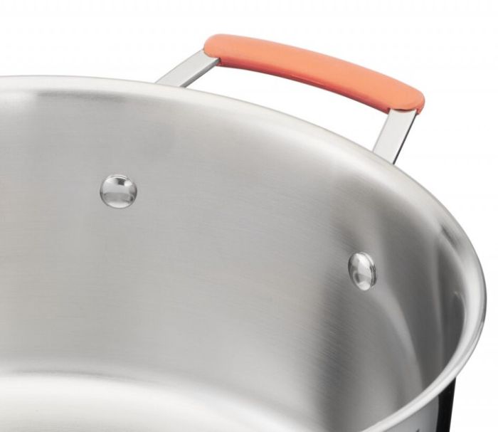 Набор посуды Tefal Opti Space, 6 предметов, нержавеющая сталь, силикон, стекло