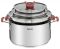 Набор посуды Tefal Opti Space, 6 предметов, нержавеющая сталь, силикон, стекло