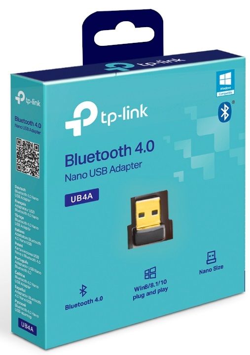 Адаптер Bluetooth TP-LINK  BT4.0, USB TP-Link UB4A
