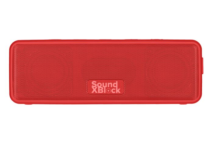 Акустична система 2E SoundXBlock TWS, MP3, Wireless, Waterproof Red