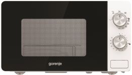 Микроволновая печь Gorenje, 20л, мех. управл., 800Вт, гриль, белый
