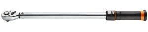 Ключ динамометрический Neo Tools, 1/2", 45 зубцов, CrV, 720мм, 60-350Нм