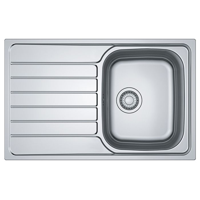 Мойка кухонная Franke Spark, нерж.сталь, прямоуг., с крылом, 790х500х160мм, чаша- 1, накладная, SKL 611-79, нерж декор
