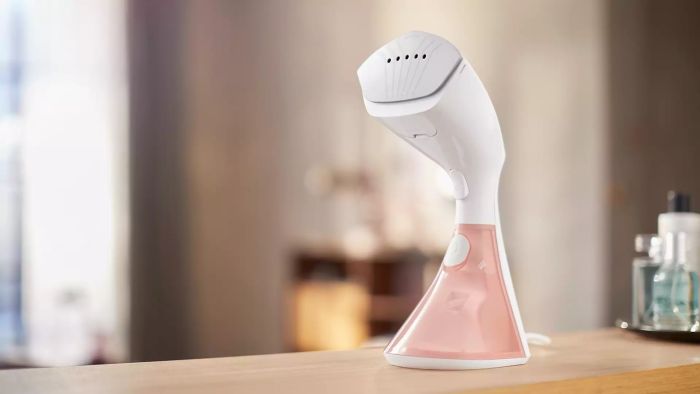 Отпариватель Philips компактный 8000 Series, 1600Вт, 230мл, постоянный пар - 32гр, керам. подошва, белый