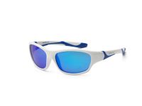 Дитячі сонцезахисні окуляри Koolsun Sport, 3-8р, біло-блакитний