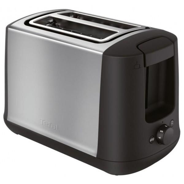 Тостер Tefal Confidence 850Вт, металл/пластик, черный