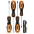 Викрутки Neo Tools набір 14шт, 10 біт, SL,PH,Torx, сталь CrV