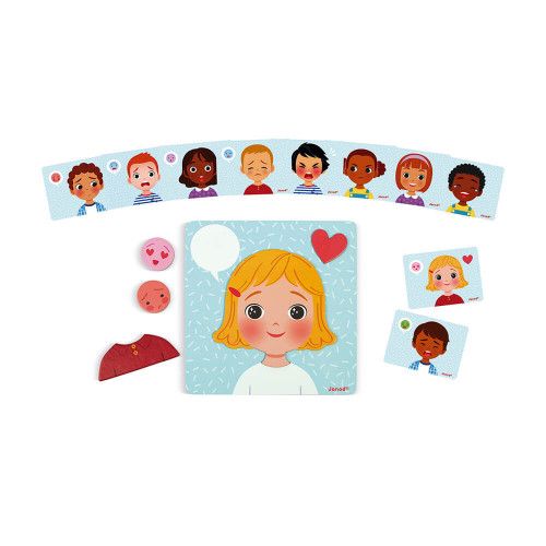 Магнитная игра Janod Эмоции