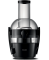 Соковитискач Philips Viva Collection відцентрований 800Вт, чаша-2л, жмих-1.2л, жолоб на ціле яблуко, пластик, чорний