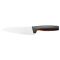 Кухонний ніж кухарський Fiskars Functional Form, середній, 16.9см, нержавіюча сталь, пластик, чорний